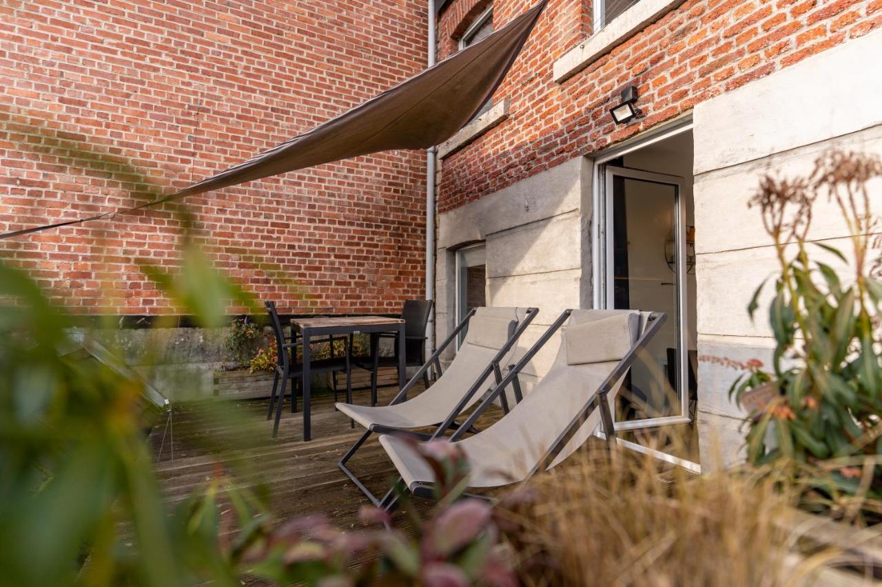 Ardenne Bnb Gite Urbain Avec Terrasse Marche-en-Famenne Exterior foto